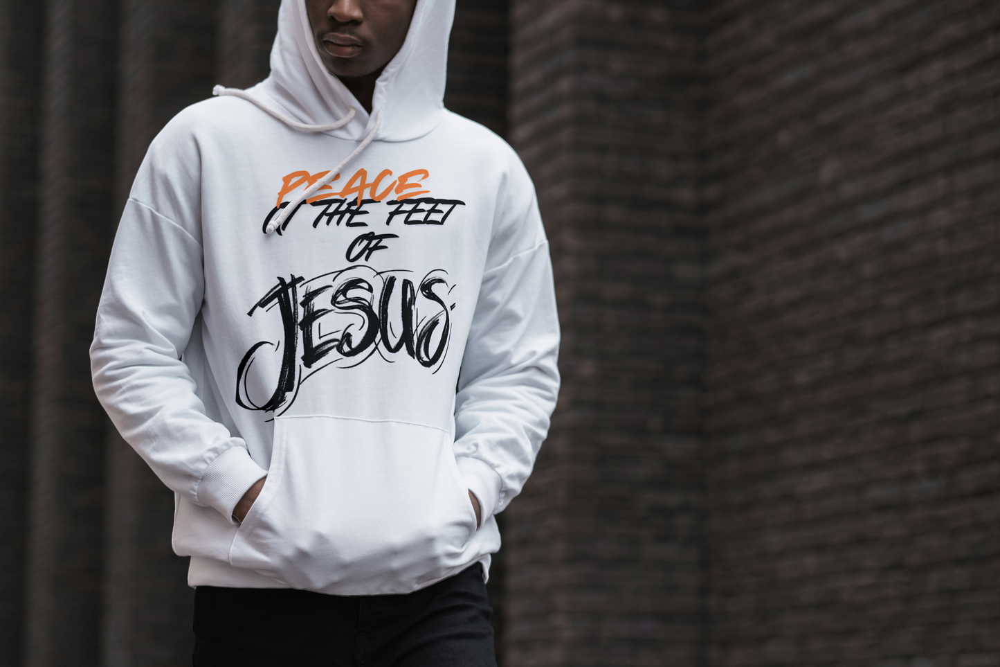 Peace At The Feet Of Jesus Hoodie