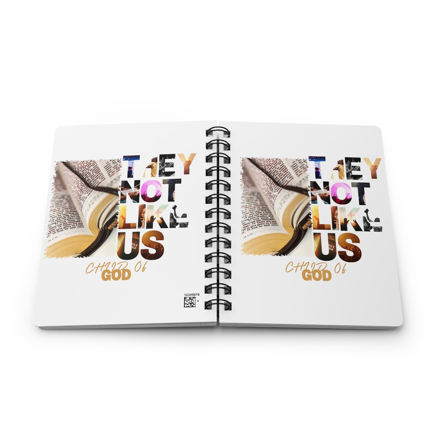 They Not Like Us Spiral Bound Journal