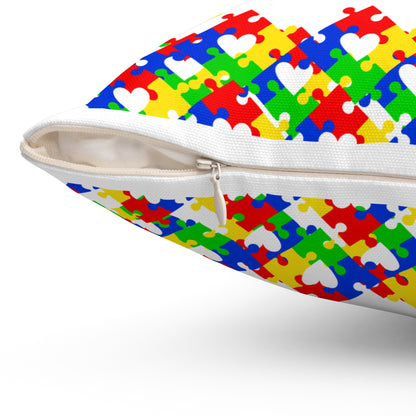 Spun Polyester Square Pillow