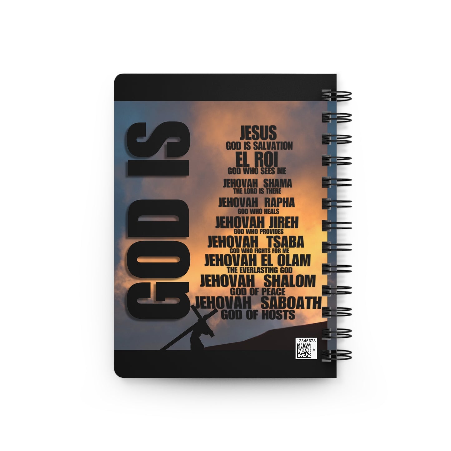God Is Spiral Bound Journal