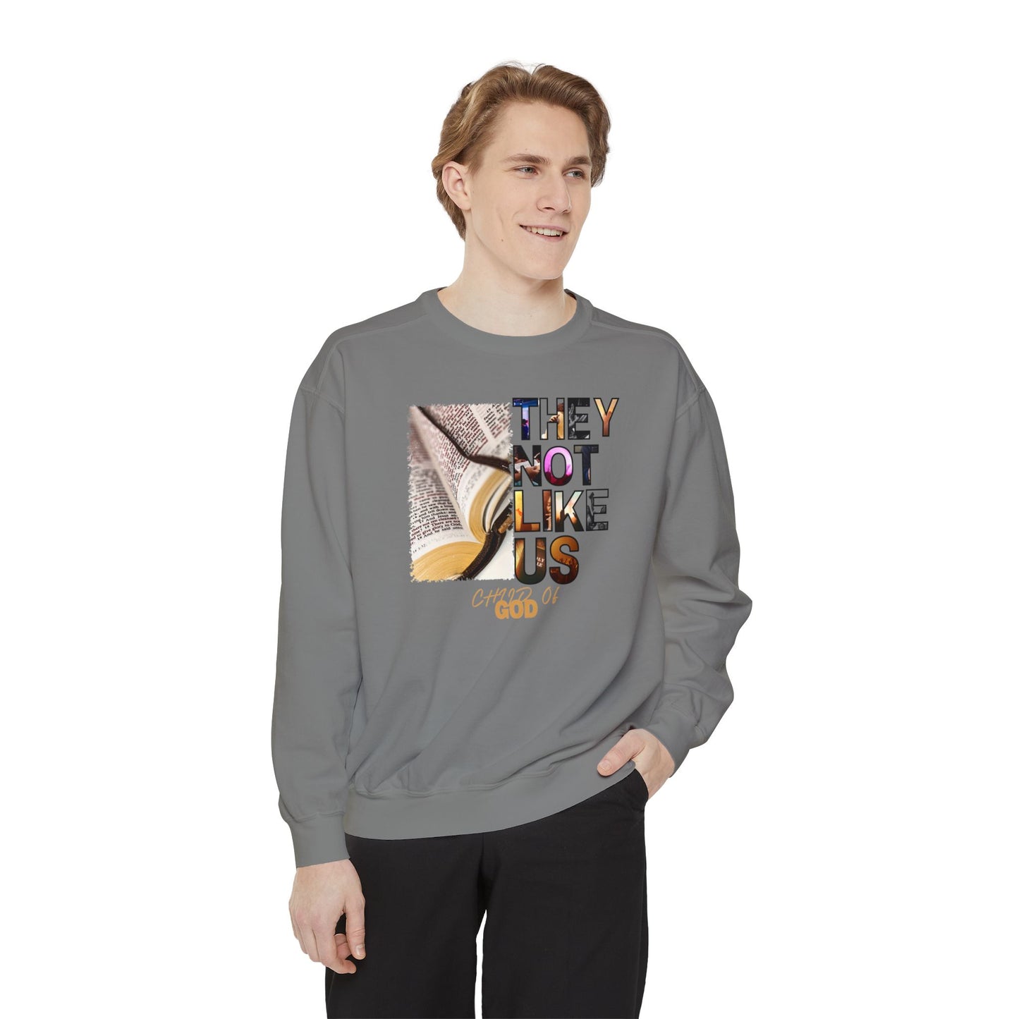 Unisex Garment-Dyed Sweatshirt