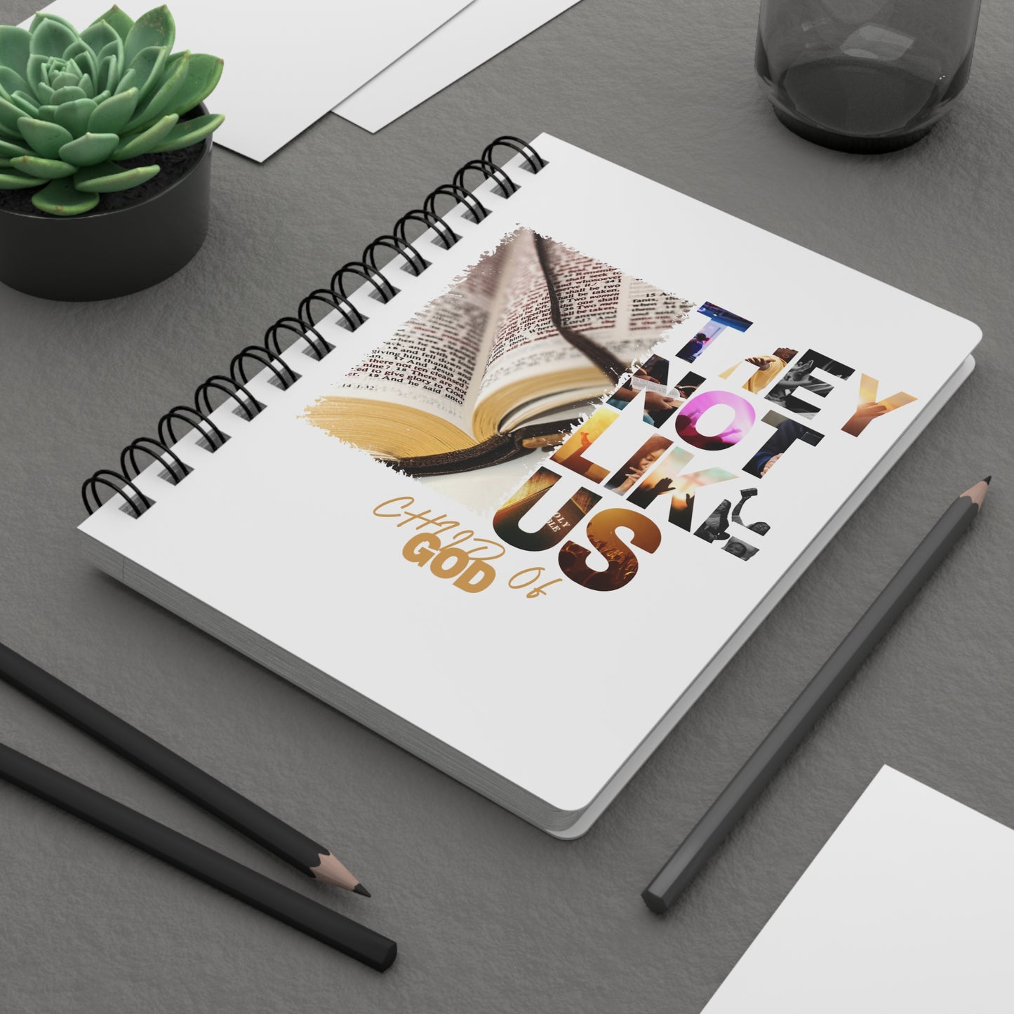 They Not Like Us Spiral Bound Journal
