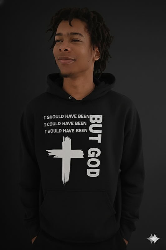But God Hoodie/Rugged Cross