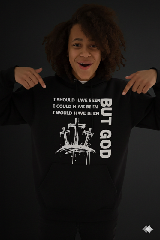 But God Hoodie/3Crosses