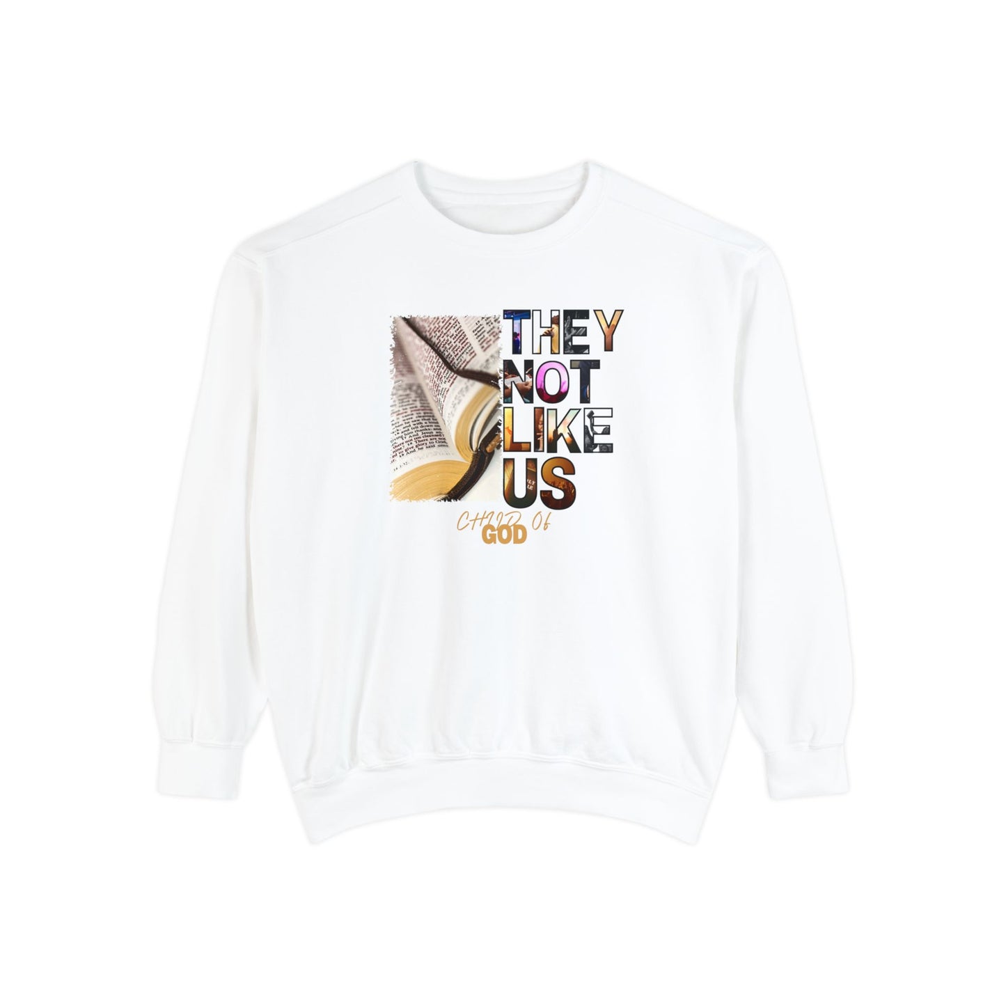 Unisex Garment-Dyed Sweatshirt