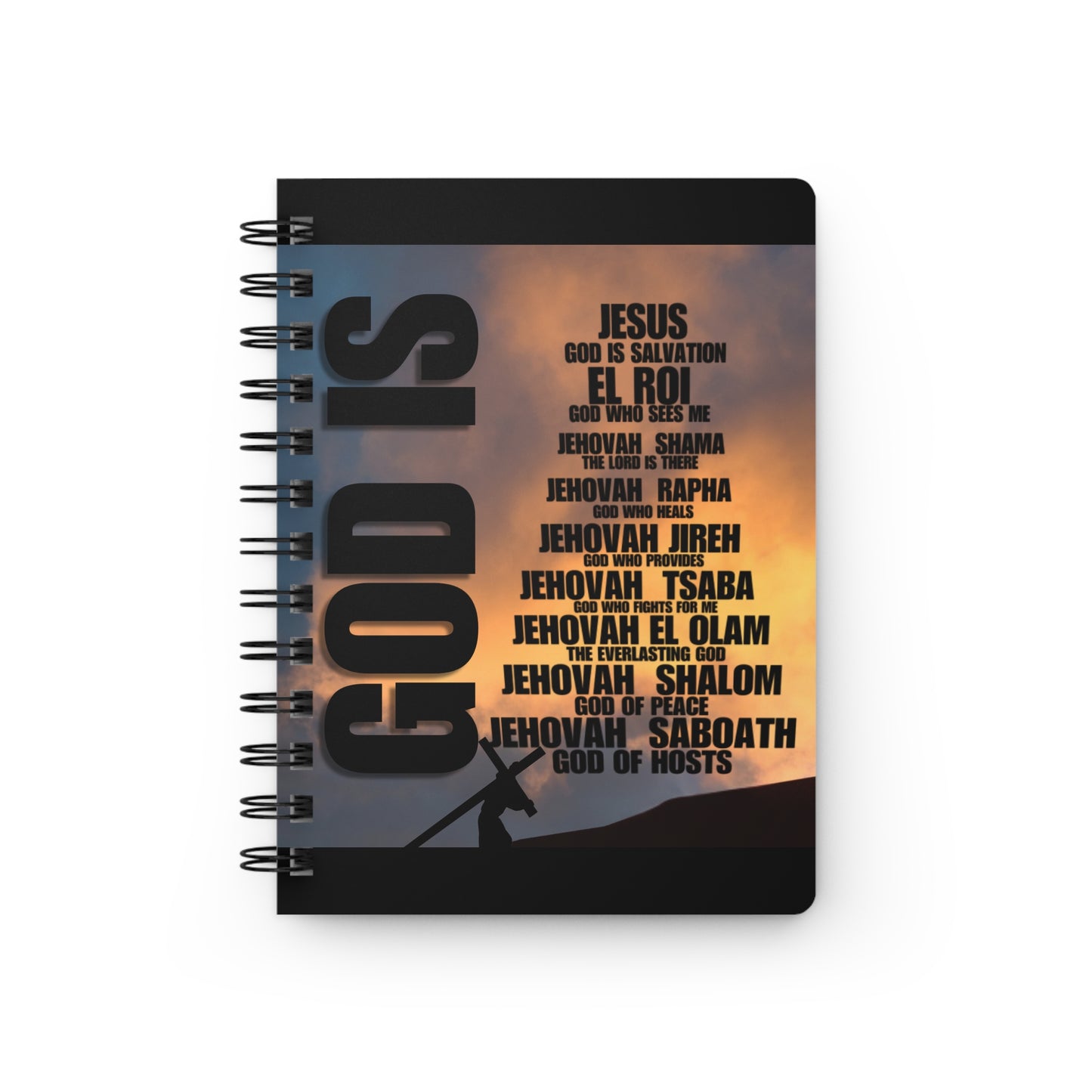 God Is Spiral Bound Journal