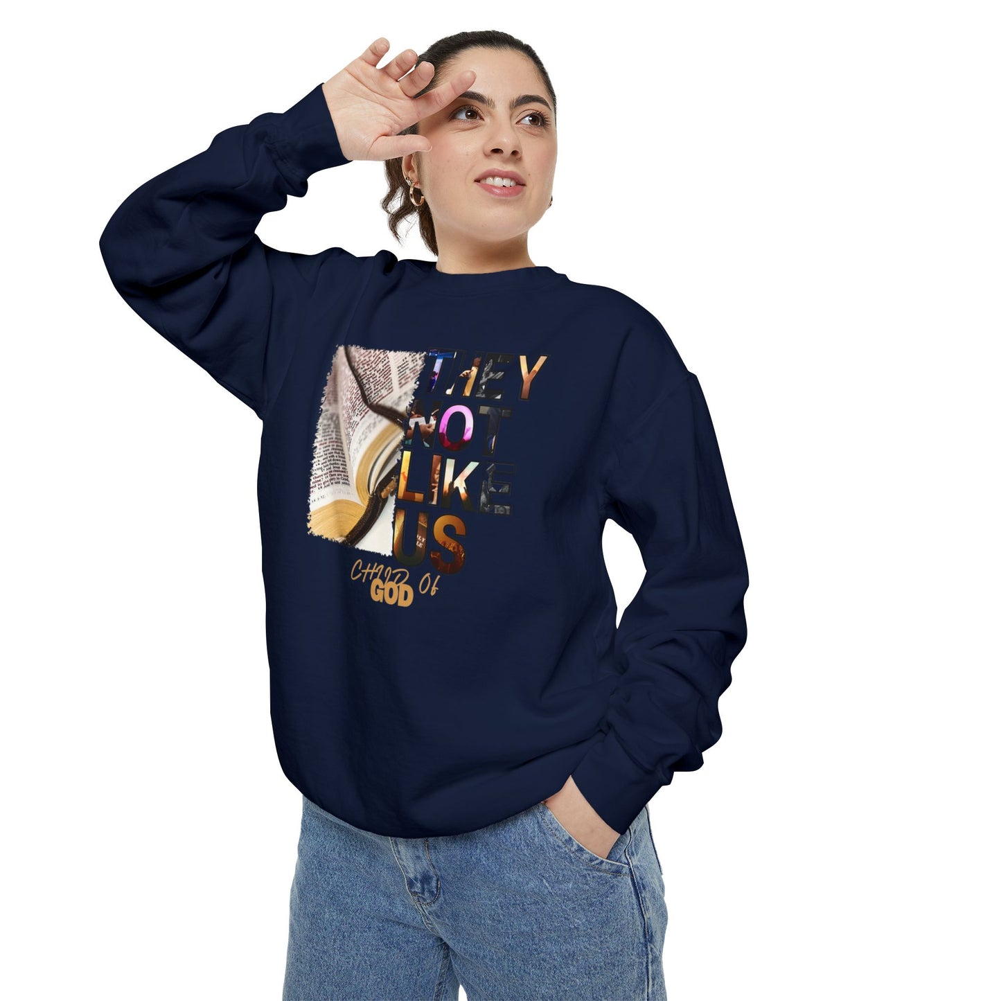 Unisex Garment-Dyed Sweatshirt