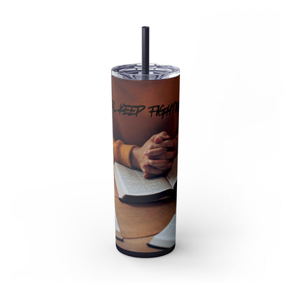 Skinny Tumbler with Straw, 20oz