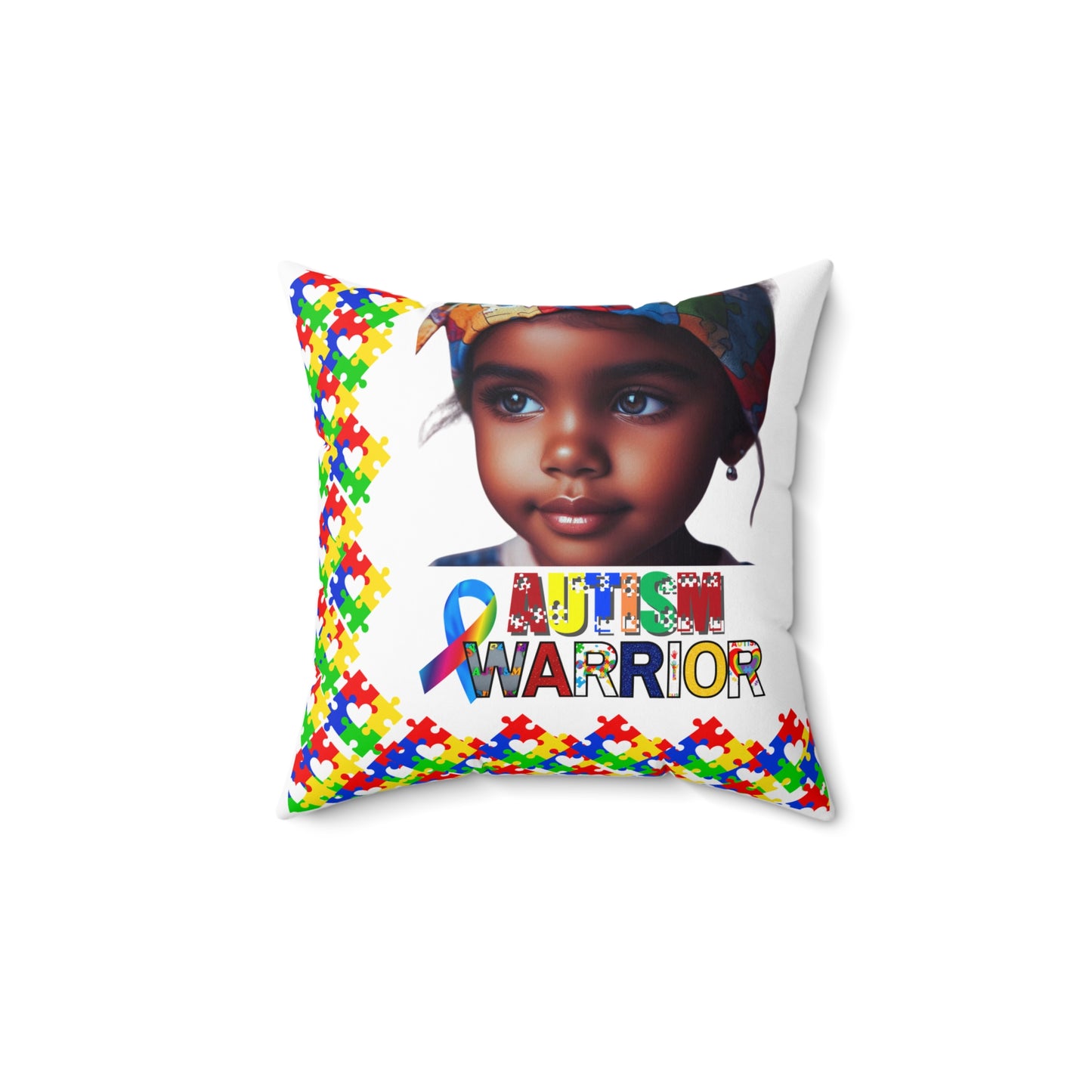 Spun Polyester Square Pillow