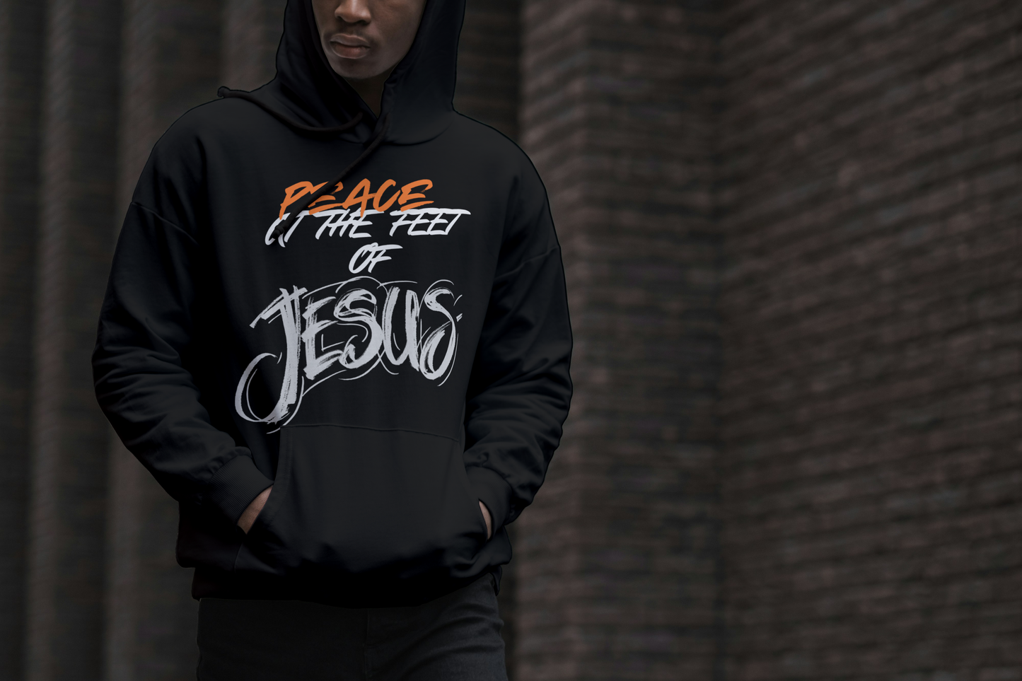 Peace At The Feet Of Jesus Hoodie