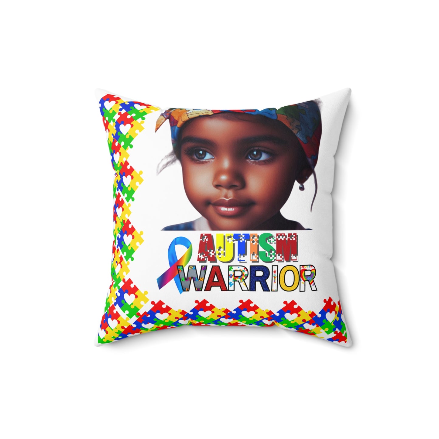 Spun Polyester Square Pillow