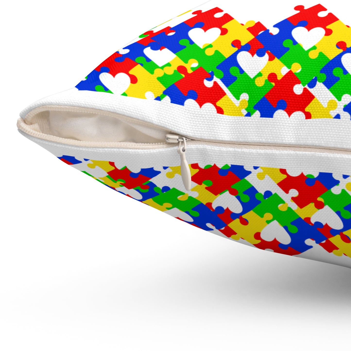 Spun Polyester Square Pillow