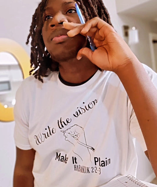 Write The Vision Make It Plain Short Sleeve Shirt